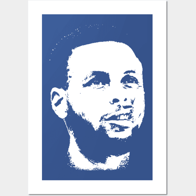 stephen curry portrait Wall Art by phatvo